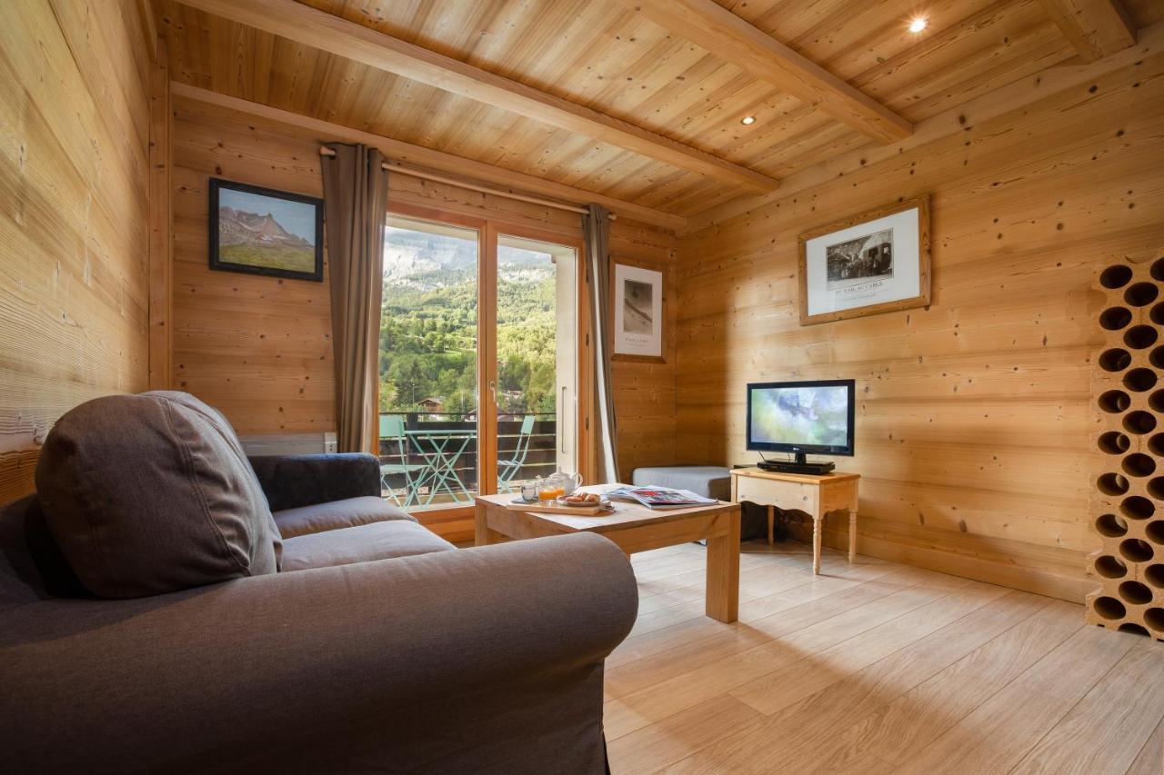 Appartement La Sauvageonne - Happy Rentals Servoz Dış mekan fotoğraf