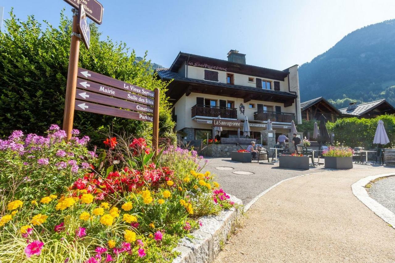 Appartement La Sauvageonne - Happy Rentals Servoz Dış mekan fotoğraf